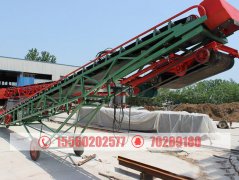 固定式皮帶輸送機帶移動輪嗎